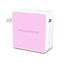 POWEROCKS Tetris 3000mAh Universal Extended Battery Portable Charger, Pink